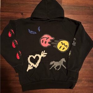 PacSun black Hoodie with Cozy Lining Sz M